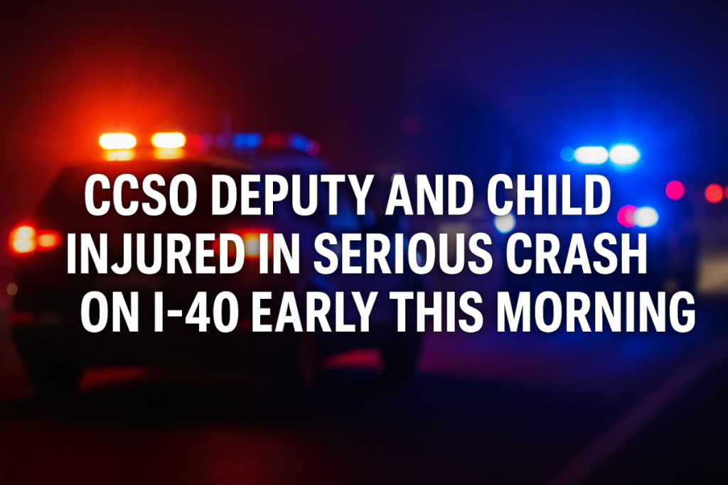 BREAKING: SERIOUS ACCIDENT INVOLVING CCSO DEPUTY