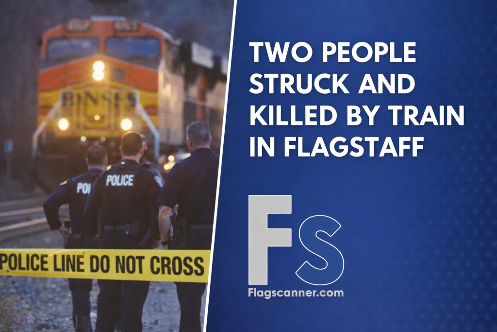 UPDATE: TWO KILLED IN FLAGSTAFF TRAIN/PEDESTRIAN INCIDENT