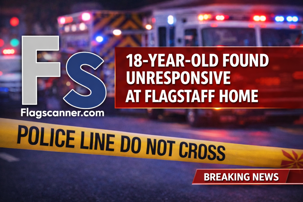 Investigation Underway After 18-Year-Old Found Unresponsive at Flagstaff Home