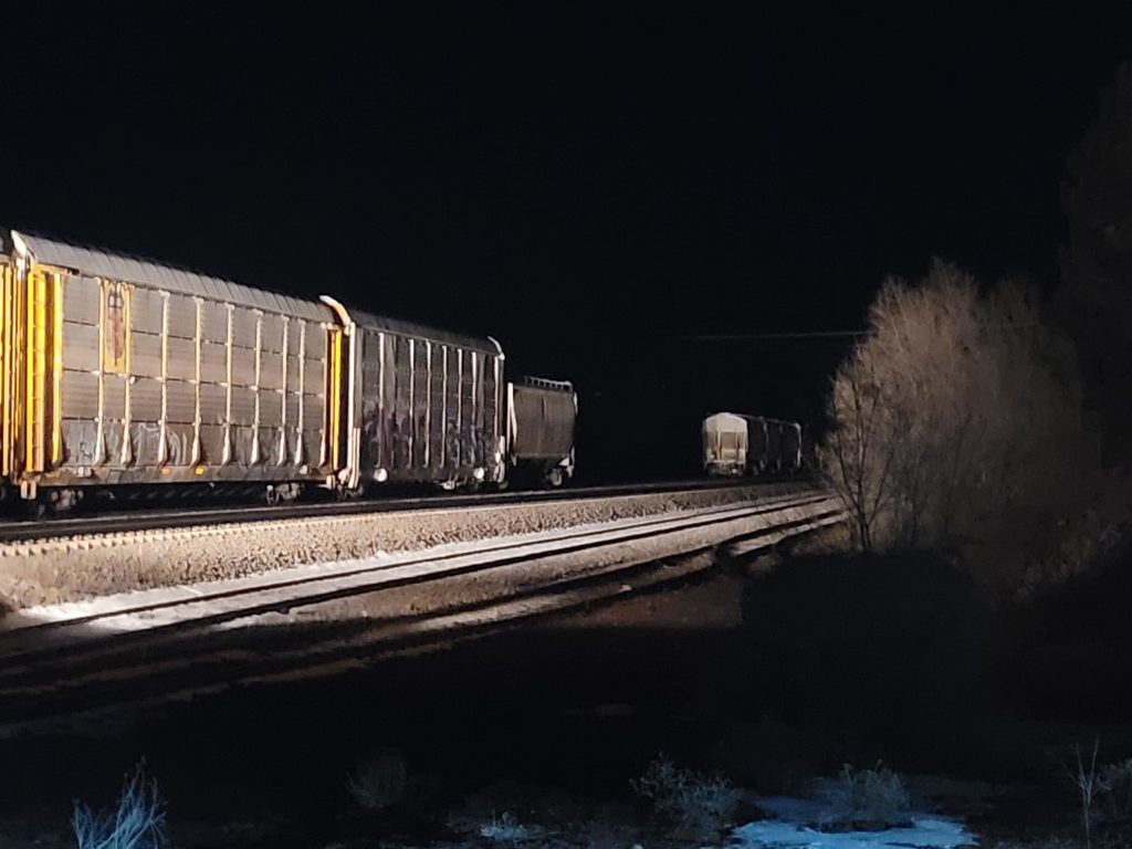 Train Incident: Downtown Flagstaff (Photo in post)