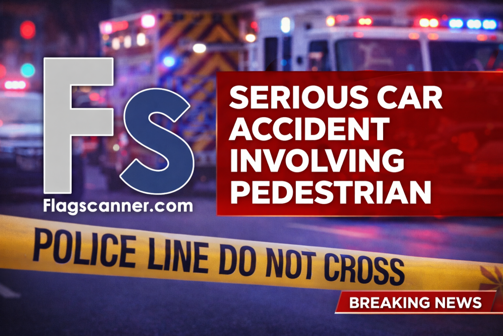 BREAKING: Serios Accident Involving a Pedestrian in Flagstaff