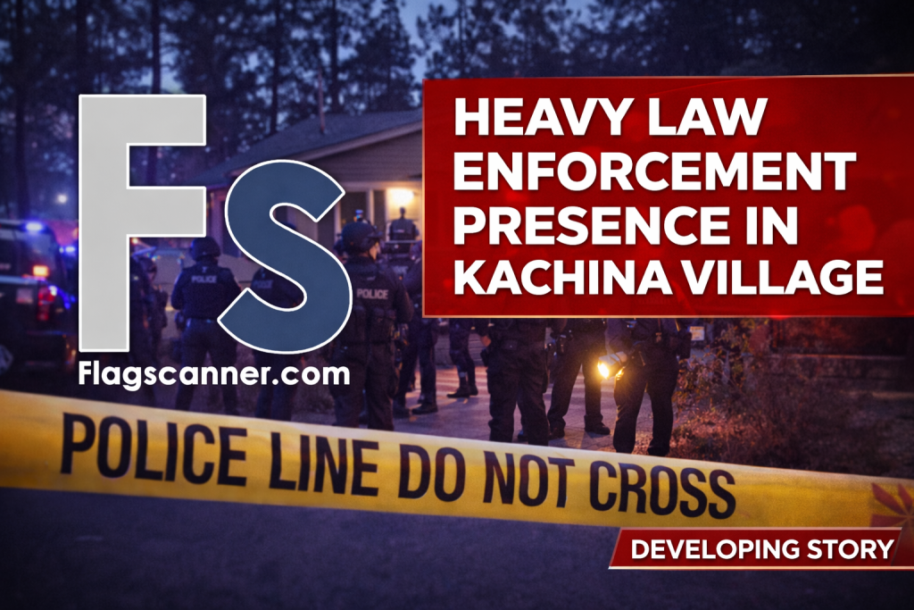 Developing: Heavy Law Enforcement Presence in Kachina Village