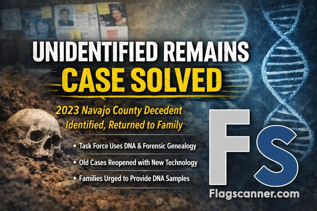 Unidentified Remains Task Force Identifies 2023 Navajo County Decedent