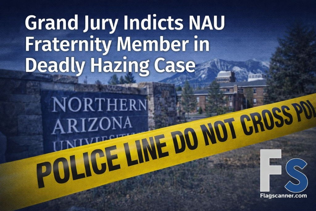 Grand Jury Indicts NAU Fraternity Member in Deadly Hazing Case