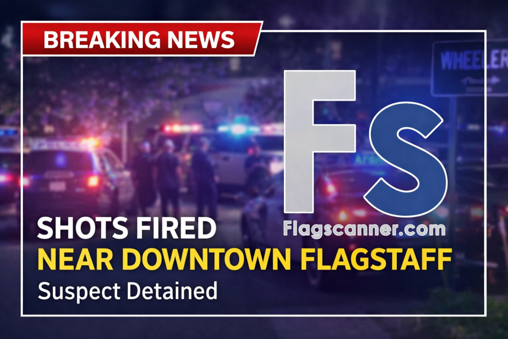 BREAKING: SHOTS FIRED INCIDENT NEAR FLAGSTAFF CITY HALL