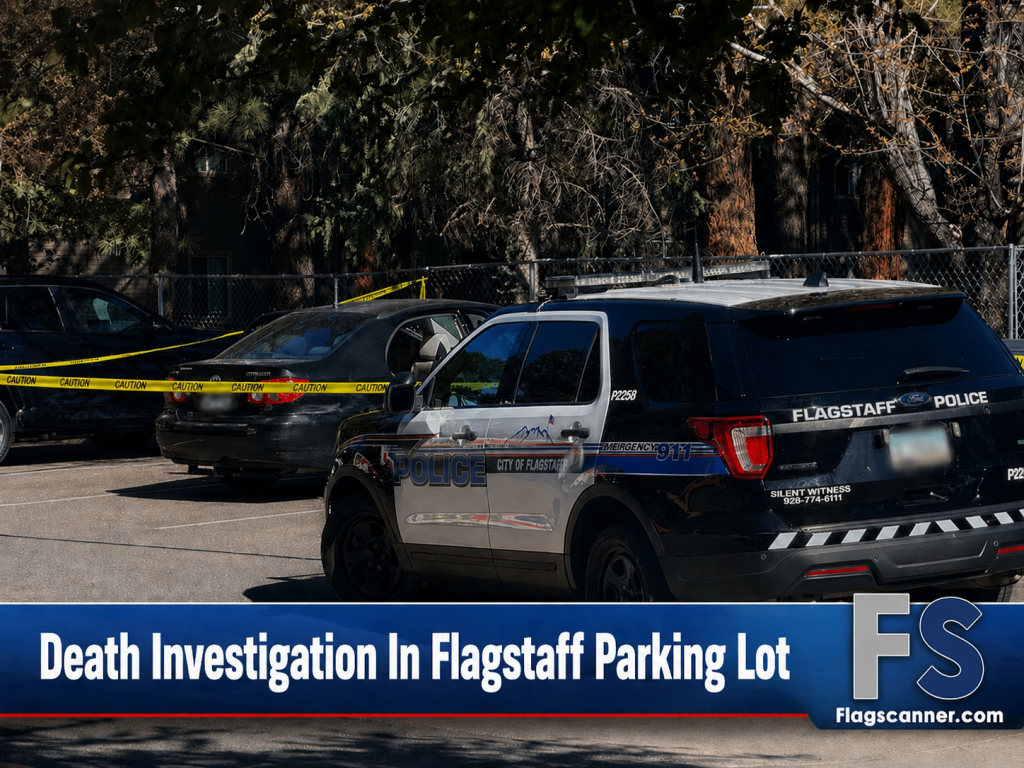 Death Investigation Underway After Deceased Individual Found in Vehicle at Flagstaff Hotel Parking Lot