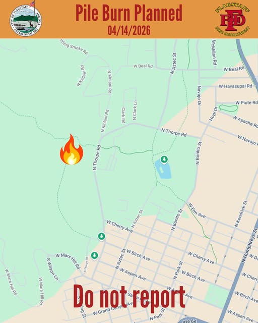 Prescribed pile burning planned in Thorpe Park area today