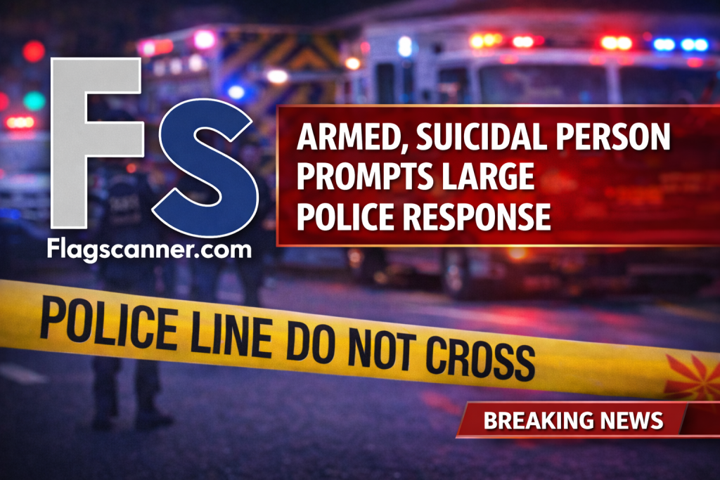 Large Police Presence/Situation on Toboggan Ct in Flagstaff Taking Place