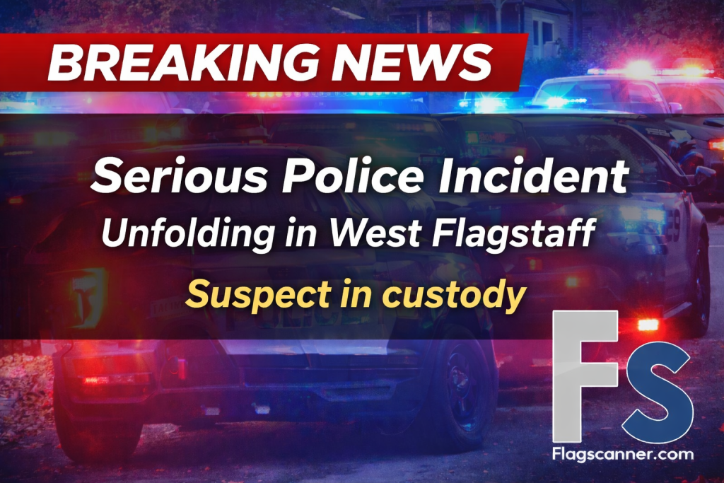 BREAKING: Serious Police Incident Unfolding on W Coconino Ave