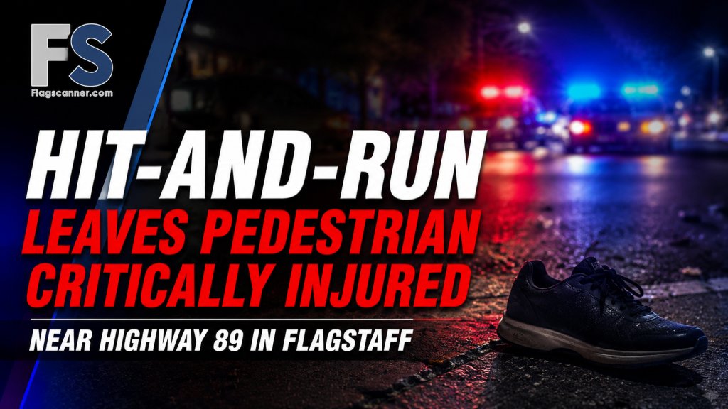Hit-And-Run Leaves Pedestrian Critically Injured Near Highway 89 In Flagstaff
