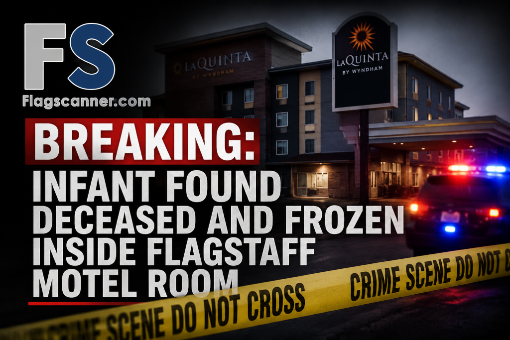 BREAKING: Infant Found Deceased and Frozen Inside Flagstaff Motel Room